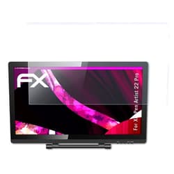 AtFoliX Plastic Glass Protective Film compatible with XP-PEN Artist 22 Pro Glass Protector, 9H Hybrid-Glass FX Glass Screen Protector of plastic