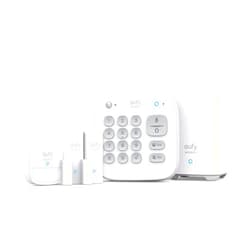 eufy Security 5-Piece Home Alarm Kit, Home Security System, Keypad, Motion Sensor, 2 Entry Sensors, Home Alarm System, Control from The App, Links with eufyCam, Optional 24/7 Protection