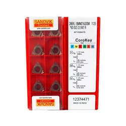 HOOGUU Sandvik Coromant 100% Original 266RL 16MM01A200M 1125 266RL-16MM01A200M 1125 CNC Lathe Threading Turning Carbide Inserts Blades Theading Insert