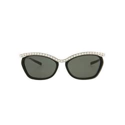 Gucci Round/Oval Sunglasses Black Silver Grey Luxury Eyewear Made In Italy Acetate Frame Designer Fashion for Everyday Luxury