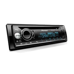Pioneer DEH-S7200BHS 1-Din CD Receiver – Bluetooth, HD Radio, SiriusXM, USB/AUX, Color Change, FLAC, AM/FM, Detachable Face, 13-Band EQ, 50W x 4, Voice Control, Hi-Volt RCA Preouts
