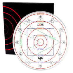 CZYY Upgraded Spell AOE Damage Template Extra Large to 30' Cube & 30' Cone, Acrylic D&D Area Effect Marker with Gift Box - Perfect Tabletop RPG Gaming Accessories, Tools for Dungeons and Dragons, TTRPGs