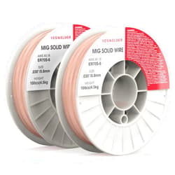 YESWELDER ER70S-6 Carbon Steel Mig Solid Wire .030-Inch10-Pound 2-Packs Welding Wire