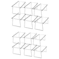 Officemate Hanging File Frames - Letter Size - Steel / 2 Pack of 6 Sets Total 12 Sets