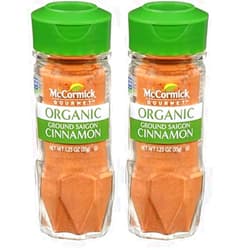 McCormick Gourmet Organic Ground Saigon Cinnamon, 1.25 Oz (Pack of 2)