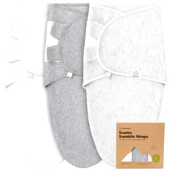 KeaBabies 3-Pack Organic Baby Swaddle Sleep Sacks - Newborn Swaddle Sack, Ergonomic Baby Swaddles 0-3 Months,Swaddles for Newborns,Baby Sleep Sack,Baby Swaddle Blanket Wrap,Baby Essentials(Cloud)