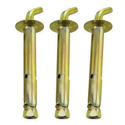 SKUZA Expansion Screw, Stainless Steel Expansion Bolts, Screws, Screws, Open Expansion Hook - Expansion Bolts Expansion Anchor Bolt, M10*100(120°) / 5 Pieces (Color : M10*120(120°)/3 Pieces)