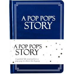 Coco & Lan Pop Pop's Life Story Journal (Hardcover): A Meaningful Keepsake for Pop Pop to Share His Journey and Memories, Book with 250+ Prompt Questions, Sentimental Gifts for Father's Day, Birthday & Christmas