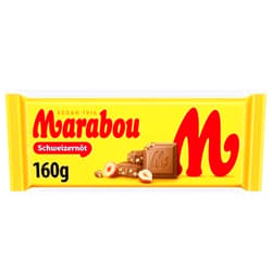 Marabou Schweizernöt - Milk Chocolate with Crunchy Hazelnuts 160g