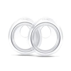 Elvie Catch Milk Collection Shells | Set of Two Discreet Leak-Protection Silicone Cups, Reuse Your Milk| Reusable Breast Shells Collect Up to 1oz | No More Wasted Milk or wasteful Breast Pads