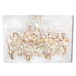 The Oliver Gal Artist Co. Fashion and Glam Wall Art Canvas Prints 'Candelabro'