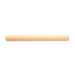 Fletchers' Mill Bakery Rolling Pin, Maple - 18.5 Inch, Professional Rolling Pin for Baking, Pasta, Pie, Cookie Dough, MADE IN U.S.A.
