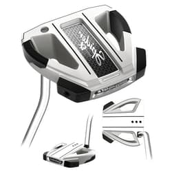 TaylorMade Spider EX Putter, Platinum/White, Single Bend