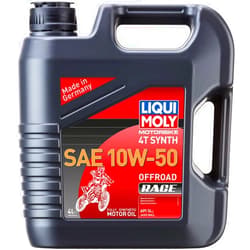 Liqui Moly 4T Synthetic 10w-50 Offroad Race 4-Liter