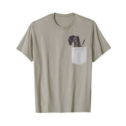 Kerry Blue Terrier Dog in Your Pocket Kerry Blue Terrier T-Shirt