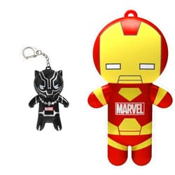 Lip Smacker Marvel, keychain, lip balm for kids - Black Panther & Iron Man