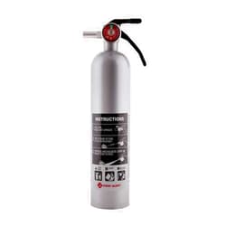 First Alert DHOME1 Rechargeable Standard Home Fire Extinguisher, UL Rated 1-A:10-B:C, Pewter