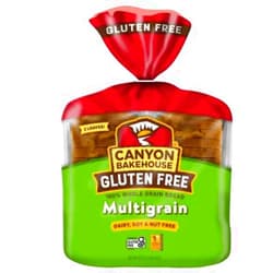 Canyon Bakehouse 7-Grain Sandwich Bread, Gluten Free, 100% Whole Grain - Pack of 2