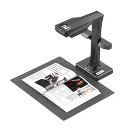 CZUR ET16 Plus Advanced Book & Document Scanner, 2nd Gen Auto-Flatten&Deskew Tech, 16MP Camera, Capture A3, 186 Languages OCR, Convert to PDF/Searchable PDF/Word/Tiff/Excel, Run On Windows&MacOS