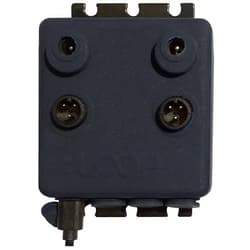 CURRENT USA Orbit IC LED Light Black Manifold HUB (Connect Up to 2 Orbit IC Lights or Orbit Marine V2 LEDs) LED Indicator Light, IC Protection, Black Splash Cover (3227)