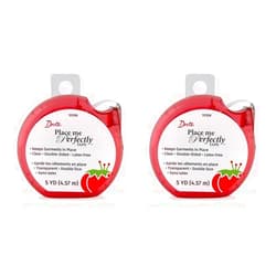 Dritz Place Me Perfectly, 5 Yards, Clear Garment Tape, 5-Yards (Pack of 2)