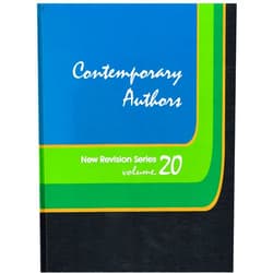 Deborah Straub Contemporary Authors: A Bio-bibliographical Guide to Current Writers in Fiction, General Nonfiction, Poetry, Journalism, Drama, Motion Pictures, ... Other Fields (New Revision Series, Vol. 20)