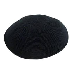 EREZ OVED Black Hand Made 100% Cotton Yarmulke Jewish Kippah Kipa Judaica Yamaka Kippa Yamakah Yarmulka Hat Men Or Kids