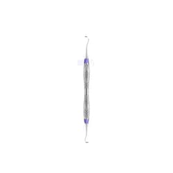 Hu-Friedy SH5/339E2 H5 Hygienist/33 Jacquette Double Ended Scaler, 9 Stainless Steel Colours Handle