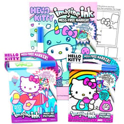 Hello Kitty Imagine Ink Coloring Super Set - Bundle with 3 Imagine Ink Mess-Free Coloring Books for Kids with Magic Reveal Pages | Hello Kitty Party Favors and Activities