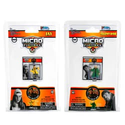 Worlds Smallest Jay and Silent Bob Set Bundle of 2 Micro Figures