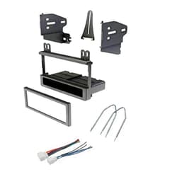 ASC Audio Car Stereo Dash Kit, Wire Harness, and Radio Tool to Install a Single Din Aftermarket Radio for select Ford Lincoln Mazda Mercury Vehicles - Compatible Vehicles Listed Below