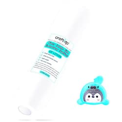 Craftido Clear Wash Away/Water Soluble Embroidery Stabilizer Topping Film 10