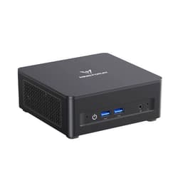MINISFORUM UM760 Slim Mini PC, AMD Ryzen 5 7640HS Processor Mini Computer(6C/12T, Up to 5.0GHz), 16GB DDR5 RAM & 1TB PCIe 4.0 SSD, Support 8K@60Hz HDMI 2.1/USB4 Output, WIFI6E/BT5.3/Auto Power On