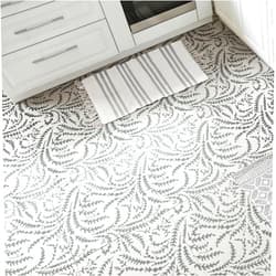 StencilsLAB VITTO- Floral Wall Stencil- Botanical Pattern Stencil for Pinting- Large Wall Stencils