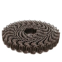 Blue Caspian B.C. Upholstery Zig Zag No Sag Furniture Spring (Sinuous Wire) - 11 Gauge/ 10 Yd (30') Roll