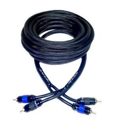 Sky High Car Audio Premium 2-Channel RCA Cable - 18ft