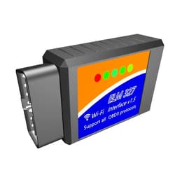 ULTRAOBD WiFi ELM327 OBD2 Adapter Scanner Reader for iOS iPhone and Android Phones OBD2 to WiFi OBD 2 ELM 327 Adapter Scanner Diagnostic Scan Tools OBDii ELM327 Interface Code Readers for Ford GM Chevy etc