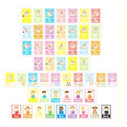 gisgfim 51Pcs ASL Alphabet Line Bulletin Board Set ASL Alphabet Posters for Classroom Bright Colors American Sign Language Posters ABC Number Flash Cards Wall Decor for Kids Toddler Preschool Learning