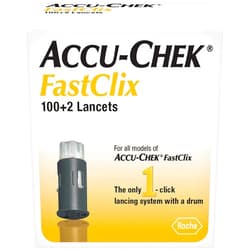 ACCU-CHEK FastClix Lancets 102 Each (Pack of 2)