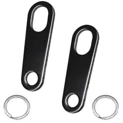 Amavoler Motorcycle Bell Hangers Luck Riding Bell Hangers with 2 Pieces Split Rings,perfect match for any bell.