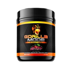 Gorilla Mind Gorilla Mode Pre Workout - Massive Pumps · Laser Focus · Energy · Power - L-Citrulline, Creatine, L-Tyrosine, Betaine, Hydroprime®, Alpha-GPC, 400mg Caffeine, Huperzine A - 812g (Cherry)