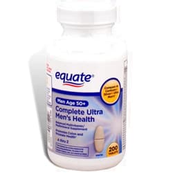 Equate - Complete Ultra Men's Health, 200 Tablets