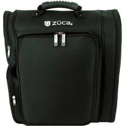 Zuca Artist Backpack - Black, Durable & Spill-Resistant Professional MakeUp Artist Bag, Dual Vinyl-Lined Pouches for Secure, Organized MakeUp Supply Storage
