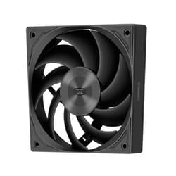 PCCOOLER 120mm Case Fan, F5 R120 PWM 4-Pin FDB PC Fan 2200RPM Daisy Chain Case Fan, 86CFM Cooling Fans 3.2mmH2O 30dB(A) 3 Mode Computer Case Fan for CPU Liquid Cooler, Air Cooler, Black - Single Pack