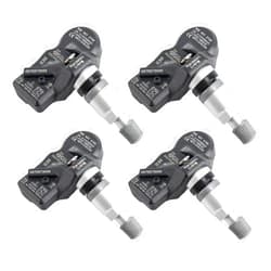 DIPMOTOR 5Q0907275B 5Q0907275A Tire Pressure Sensors 433MHz / 315MHz TPMS Compatible with Porsche McLaren VW Audi Replaces 5Q0907275 Set of 4 (433MHz)