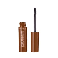 Rimmel London Wonder'Full 24HR Eyebrow Mascara, Long-Wearing, Waterproof, Smudge-Proof, 002, Medium Brown, 0.04oz