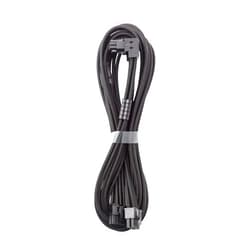 CableMod C-Series Pro ModMesh Sleeved 12VHPWR 90° StealthSense PCI-e Cable for Corsair - Variant A (Black, 16-pin to Dual 8-pin, 60cm)