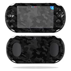 MIGHTY SKINS MightySkins Skin Compatible with Sony PS Vita (Wi-Fi 2nd Gen) wrap Cover Sticker Skins Black Camo