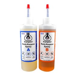 BRAMPTON TECHNOLOGY, LTD. Brampton Multi-Purpose Epoxy - Epoxy Glue Kit for Metal, Wood, Tile, Most Plastics & More - Sets in 30 Minutes - Strong, Durable, Waterproof, Sandable, and Paintable Epoxy Resin (16 oz Kit)