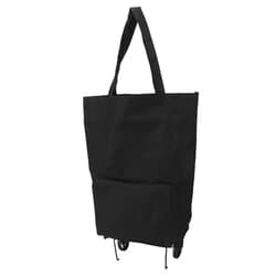 Cosiki Outdoor Utility Cart Wagon, Black, Suitable for Camping, Short Trips, and Outdoor Use